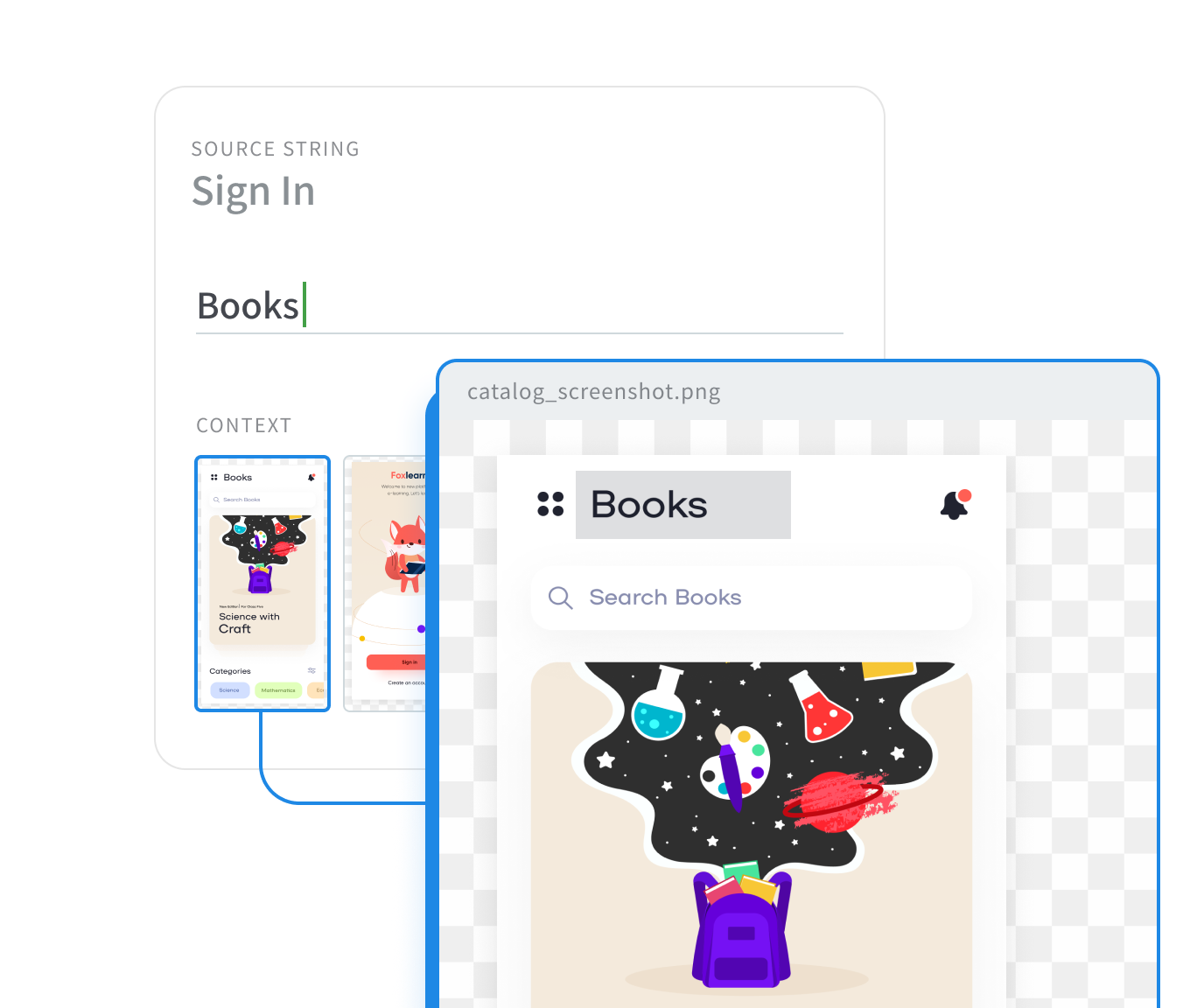 Screenshots Integration Visual